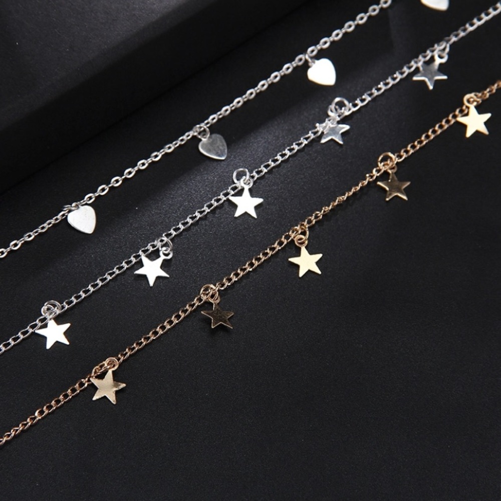 2/$20!🍒 star choker necklace ✰ - Picture 3 of 3